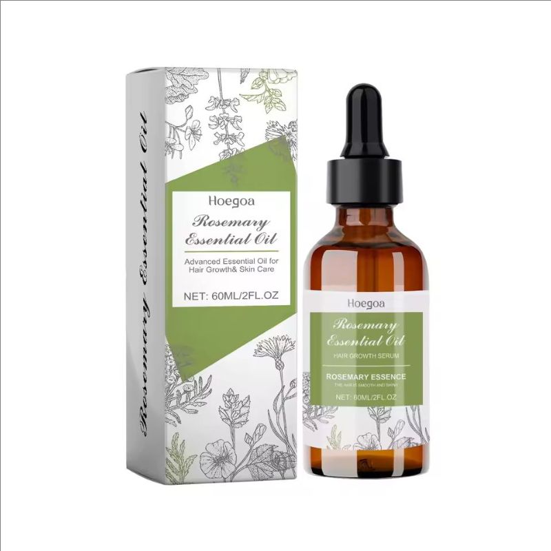 Rosemary Essential Oil Promote Hair Growth & Prevent Baldness Nourishes Improves Split Ends Enhances Shine Elasticity Hair's Oil