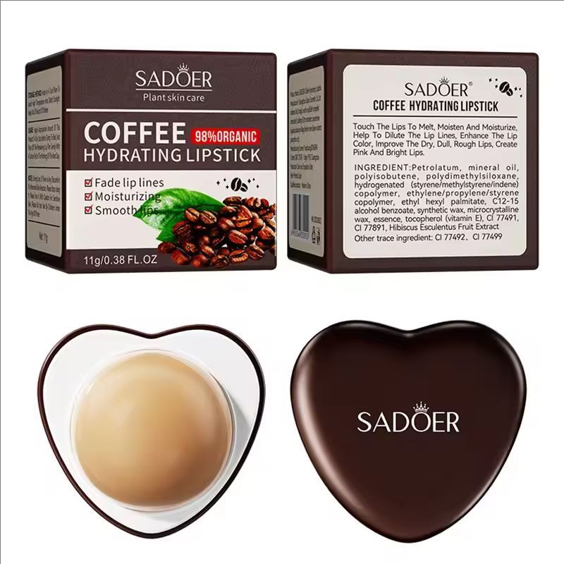 Coffee Moisturizing Lip Mask for Lip skin Care Fade Lip Lines Hydrating Nourishing Lip Patches Lips Plumper