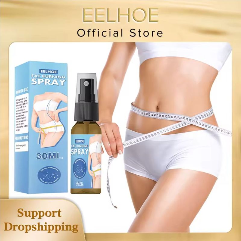 Slimming Fat Burning Spray Thin Body Fat Thin Waist Slimming Shaping Spray Big Belly Fat Burning Spray Eliminate 30ml