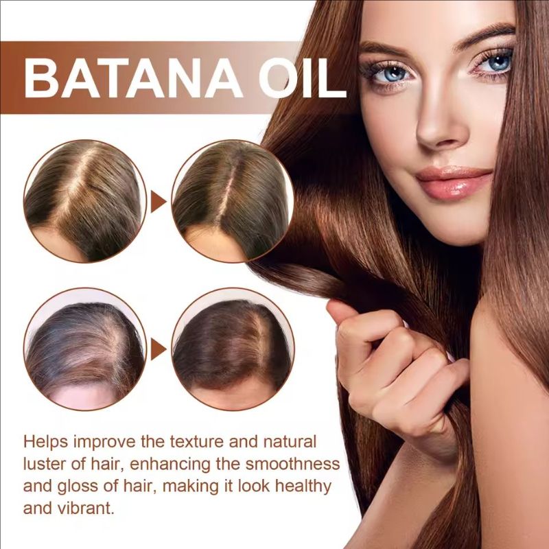 Natural 100% Pure Batana Oil Butter Hair Mask Anti Break Loss Hair Growth From Honduras Hair Loss Treatment For Black Men Women
