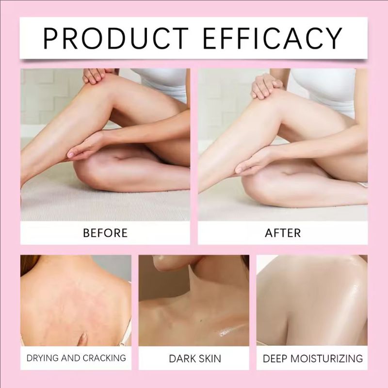 Rose Body Butter Cream Reduce Dryness Improve Skin Smoothness Repair Rough Moisturizing Remove Odors Body Cream