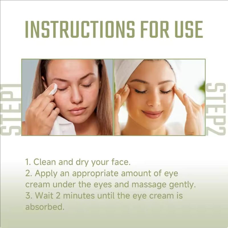 Instant Eye Bag Remover Niacinamide Anti-wrinkle Lightens Fine Lines Firms Skin Lightens Dark Circles Brightens Eye Care