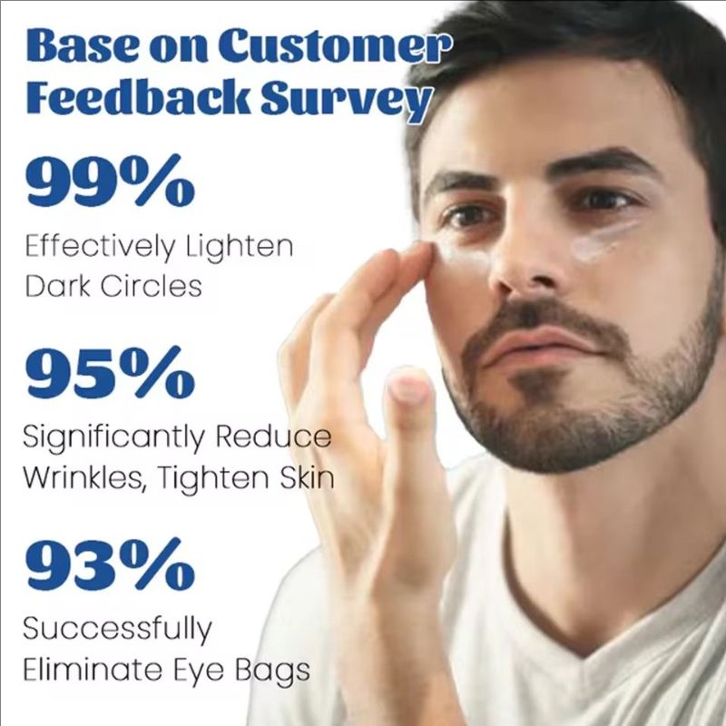 Wrinkle Removal Eye Cream Eliminate Dark Circle Puffiness Removal Fade Fine Lines Bag Tighten Sagging Nourishing Under Eye Skin