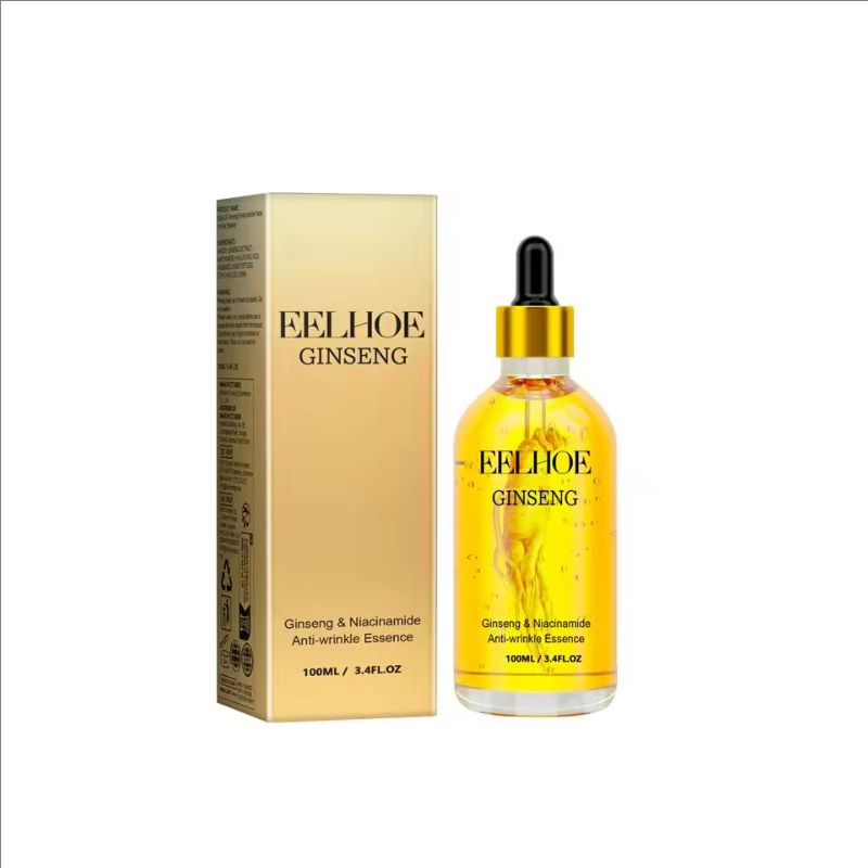 Ginseng Essence for Skin Tightening Rejuvenate the Face Moisturing Nourishing Nicotinamide Hyaluronic Acid Facial Serum
