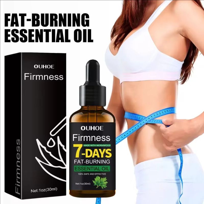7 Days Weight Loss Essential Oil Anti Cellulite Promote Fat Burning Thigh Waist Belly Fat Reduction Slim Down Body Slimming Oil
