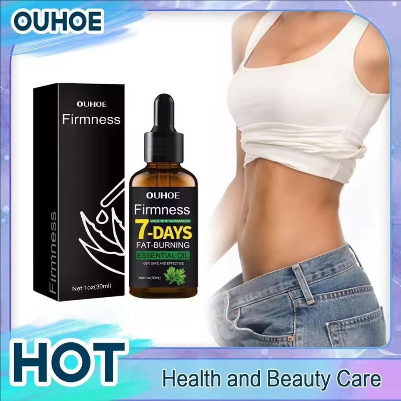 7 Days Weight Loss Essential Oil Anti Cellulite Promote Fat Burning Thigh Waist Belly Fat Reduction Slim Down Body Slimming Oil