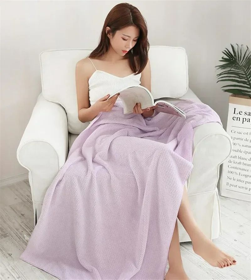 Microfibre Bath Towel Coral Fleece Absorbent Towel Hair Face Hand Bath Towel Sets Soft Velvet Beach Water Absorption Towels