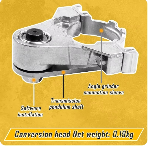 Angle Grinder Conversion Universal Head Adapter for 100mm 115mm 125mm M10 M14 Angle Grinder Polisher Polishing Tool Accessories