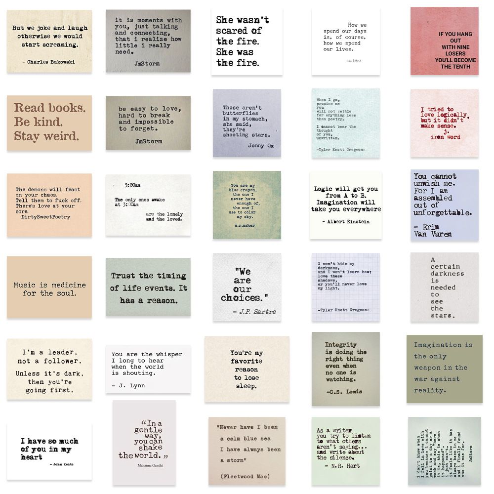 60PCS Famous Quotes Retro Philosophy Stickers Vintage For DIY Kids Notebook Luggage Motorcycle Laptop Refrigerator Decals