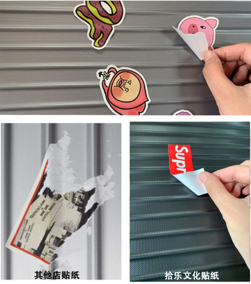 50pcs Downtown Y2K Girls Stickers Aesthetic Motorcycle Phone Car Skateboard Laptop Sticker Decal Classic Kids Toy