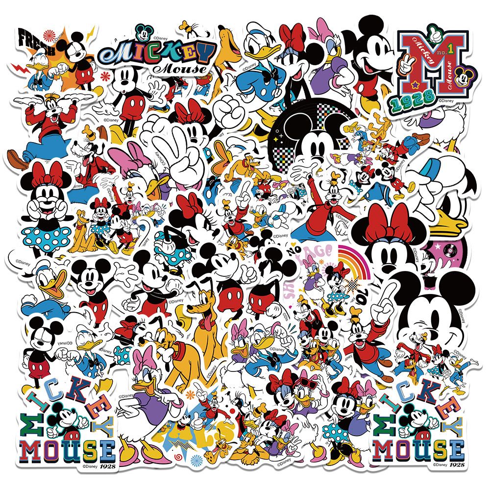 Multiple genuine cartoon movie character stickers, DIY luggage refrigerator mobile phone pad  guitar  electric sticker
