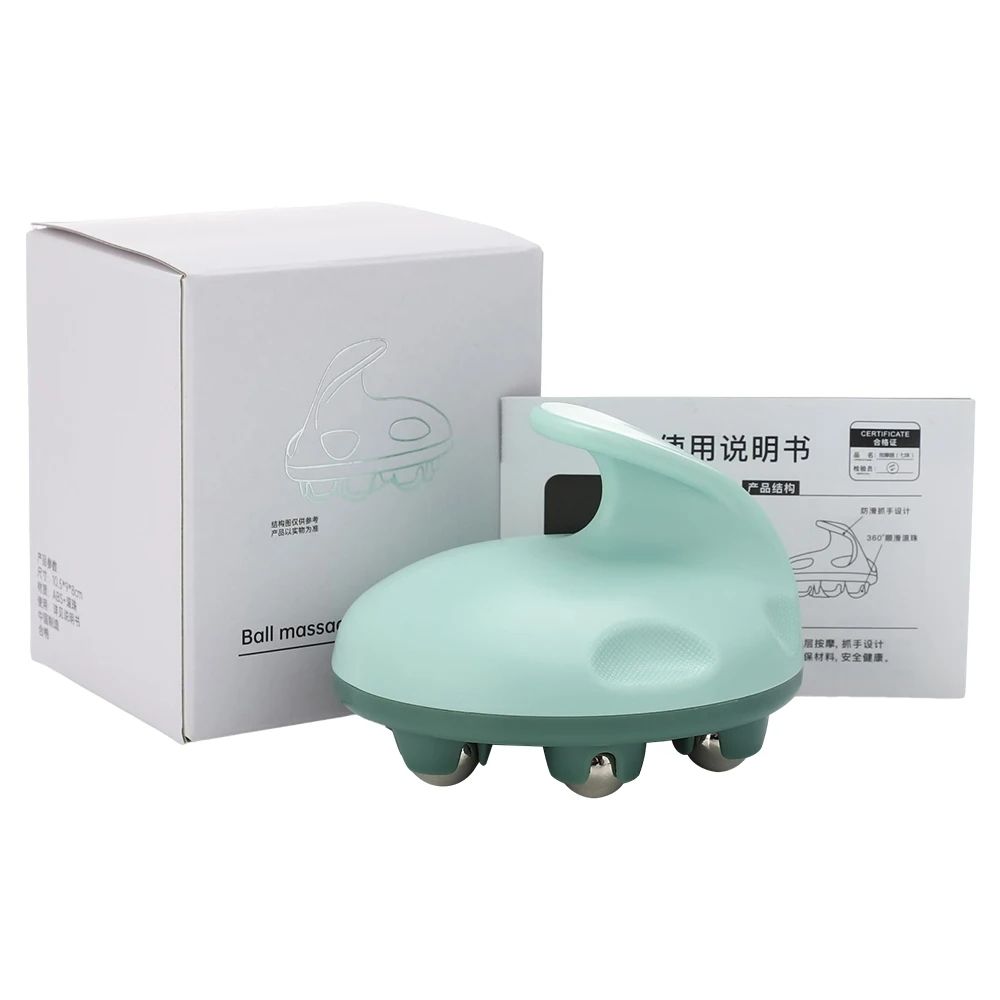Handheld Ball Massager Magnetic Body Beauty Meridian Brush Kneads Abdomen Slender Waist Beautiful Legs Muscle Relaxation