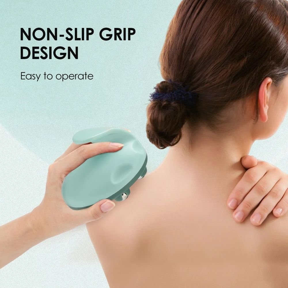 Handheld Ball Massager Magnetic Body Beauty Meridian Brush Kneads Abdomen Slender Waist Beautiful Legs Muscle Relaxation
