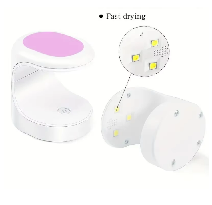 Compact 16W UV-LED Nail Lamp - Quick & Safe Gel Nail Drying - Portable Manicure Tool for DIY & Professional Use view 7