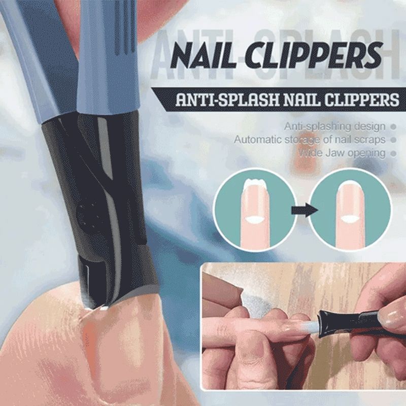 Anti-splash Nail Clipper Stainless Steel Fake Nails Cutter Trimmer Clipper Hard Thick Fake Nails Trimming Clipper Manicure Tools