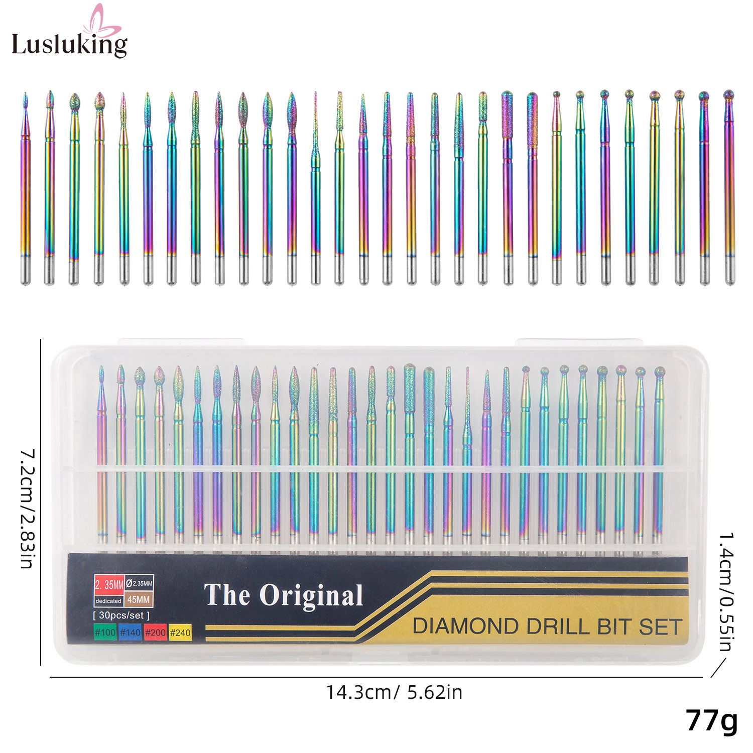 Ceramic Tungsten Carbide Nail Drill Bit Rotate Burr Milling Nail Cutter Bits Electric Drill Machine For Manicure Pedicure Tools