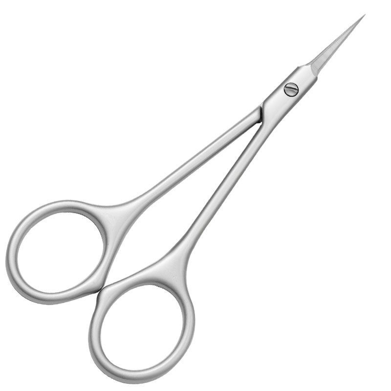 Stainless Steel Cuticle Scissors Dead Skin Remover For Nails Art Clippers Russian Nail Scissors Manicure Curved Tip Scissor