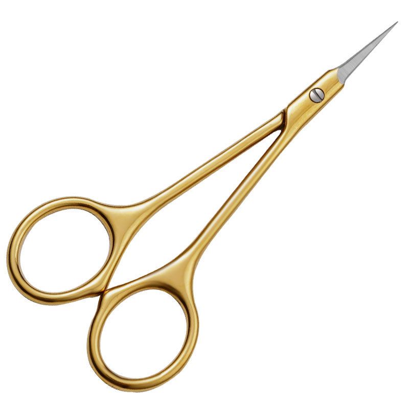 Stainless Steel Cuticle Scissors Dead Skin Remover For Nails Art Clippers Russian Nail Scissors Manicure Curved Tip Scissor