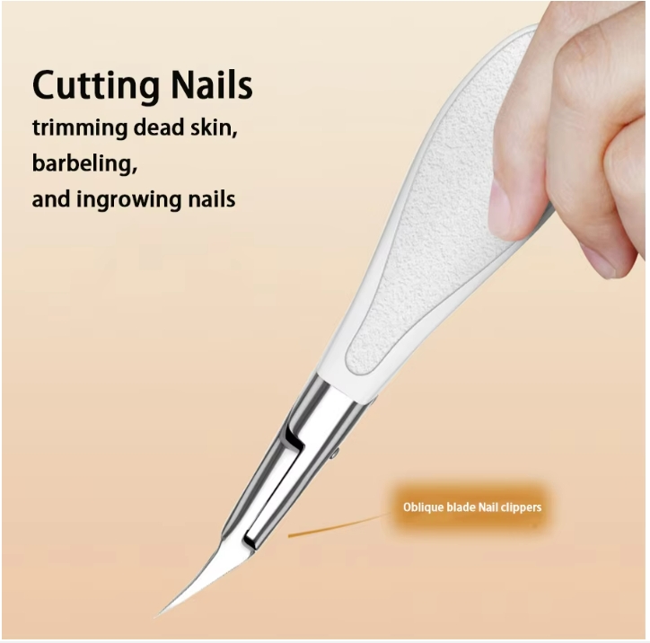 Single Nail Clipper Nail Groove Specialized Nail Clipper Set With Inlaid Nail Clippers Oblique Mouth Foot Repair Tool Eagle