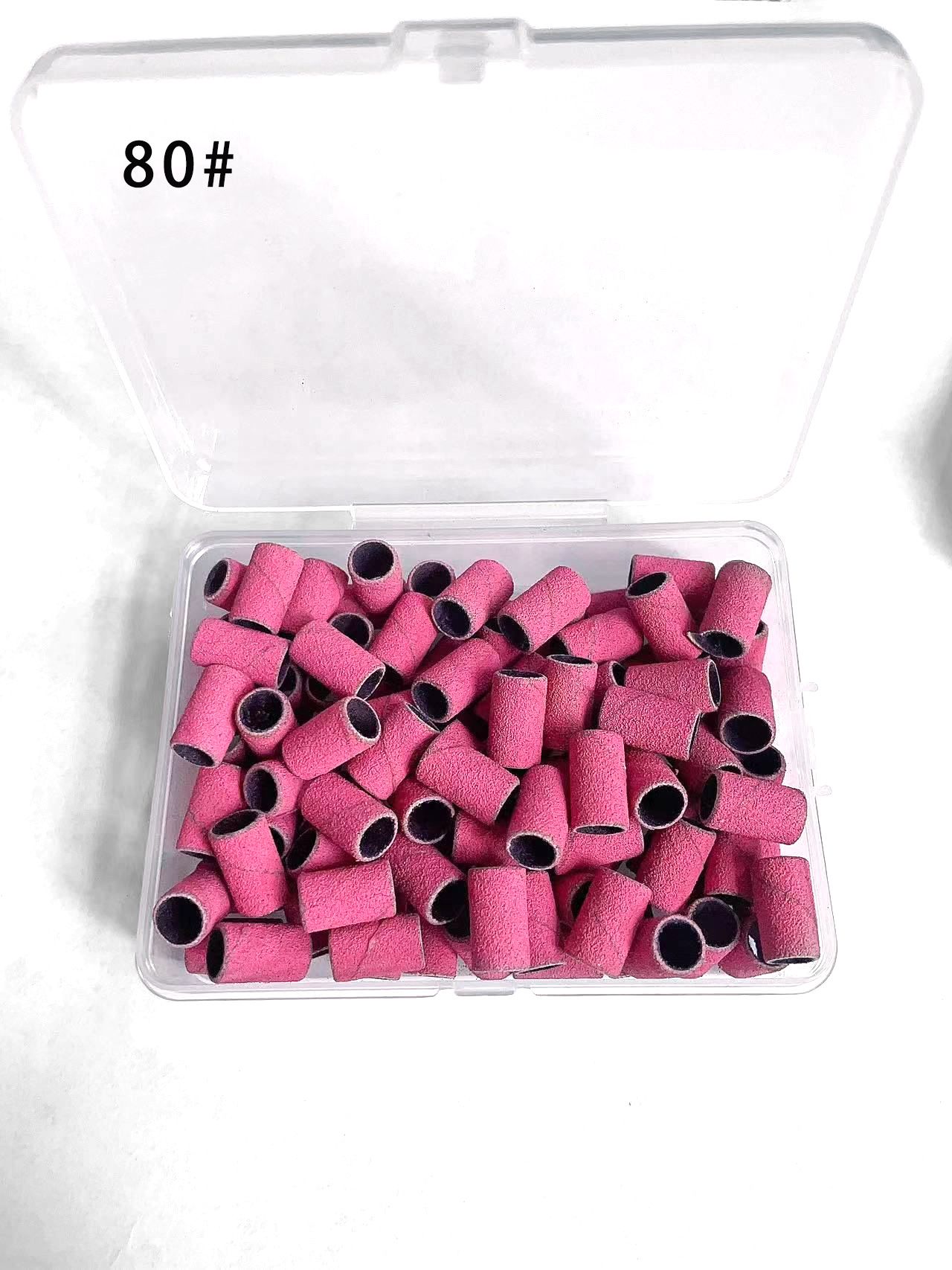 100pcs  Mini Sanding Bands Kits Nail Drill Bits Mandrel Sets Electric Manicure Accessories Tool Dead Skin Remover