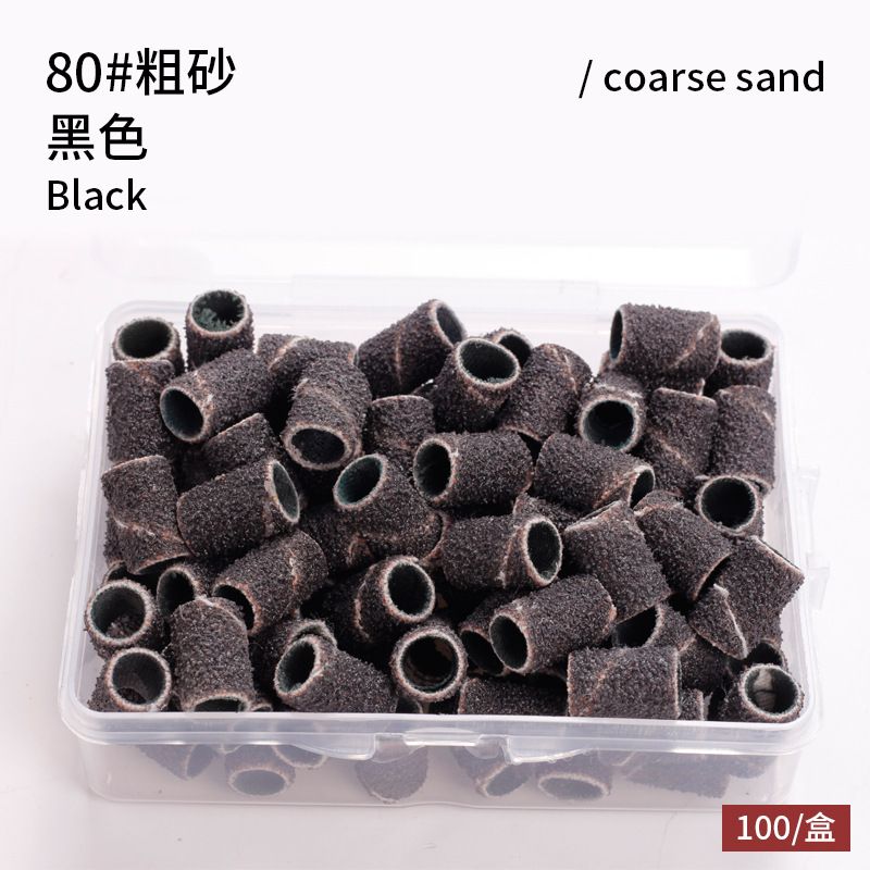 100pcs  Mini Sanding Bands Kits Nail Drill Bits Mandrel Sets Electric Manicure Accessories Tool Dead Skin Remover