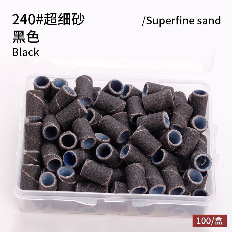 100pcs  Mini Sanding Bands Kits Nail Drill Bits Mandrel Sets Electric Manicure Accessories Tool Dead Skin Remover