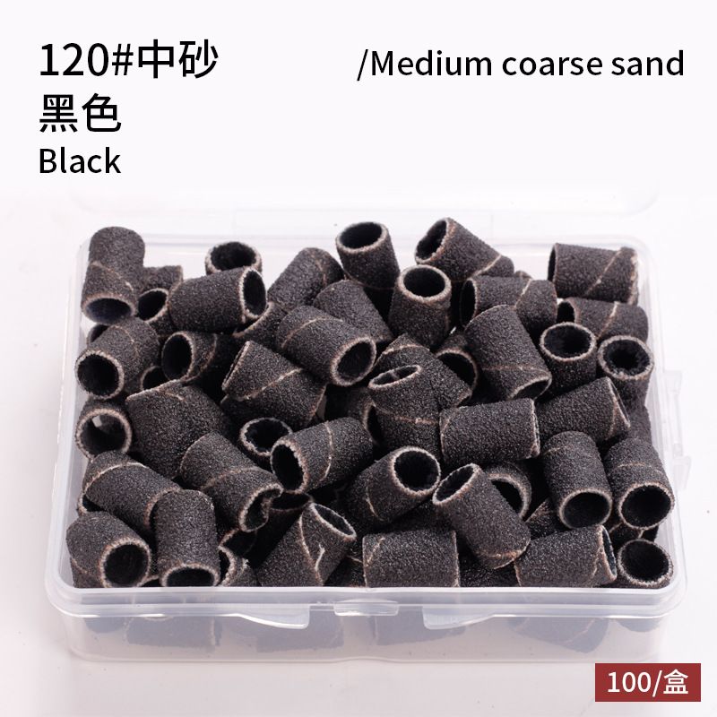 100pcs  Mini Sanding Bands Kits Nail Drill Bits Mandrel Sets Electric Manicure Accessories Tool Dead Skin Remover