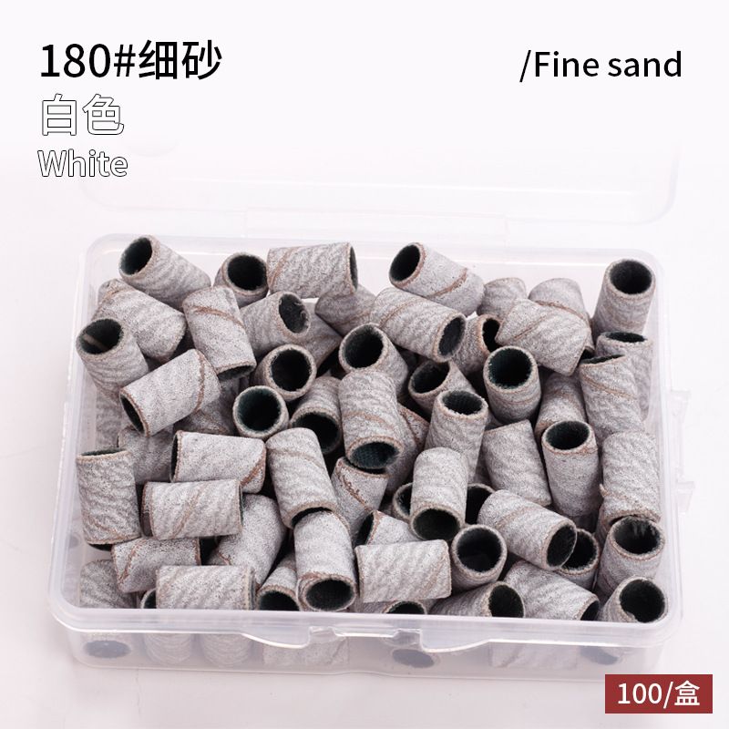 100pcs  Mini Sanding Bands Kits Nail Drill Bits Mandrel Sets Electric Manicure Accessories Tool Dead Skin Remover