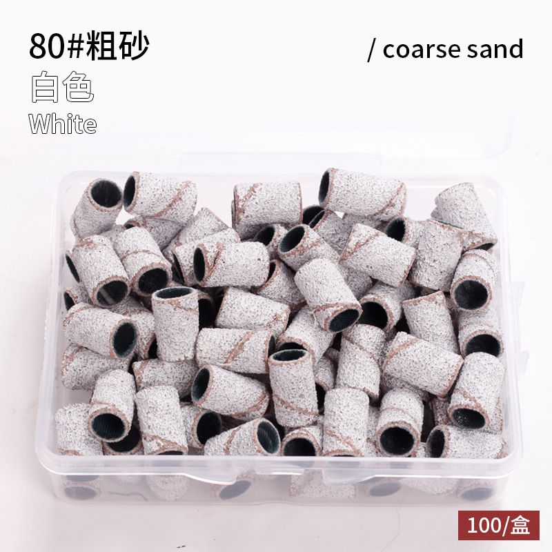 100pcs  Mini Sanding Bands Kits Nail Drill Bits Mandrel Sets Electric Manicure Accessories Tool Dead Skin Remover