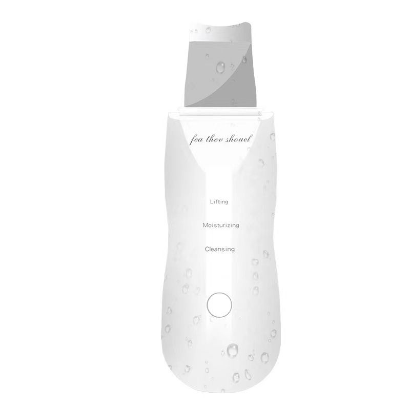 Deep Vibrate Skin Scrubber Facial Cleaner Shovel Spatula Not Ultrasonic Face ScrubberPeeling Blackhead Remover Facial Ma ssager