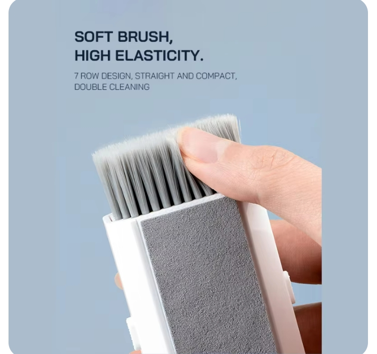 8 in 1 Cleaner Kit Computer Keyboard Cleaner Brush Earphones Cleaning Pen For Airpods Headset Phones Clean Tools Keycap Puller