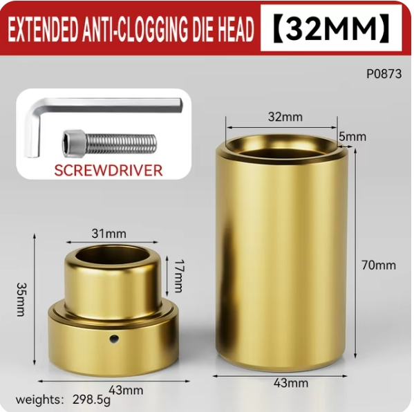 Extended Anti Blocking Mold Head PPR Hot Melt Machine Mold Head PPR Pipe Special Long Hot Melt Hot Melt Head Non smashing Wall E
