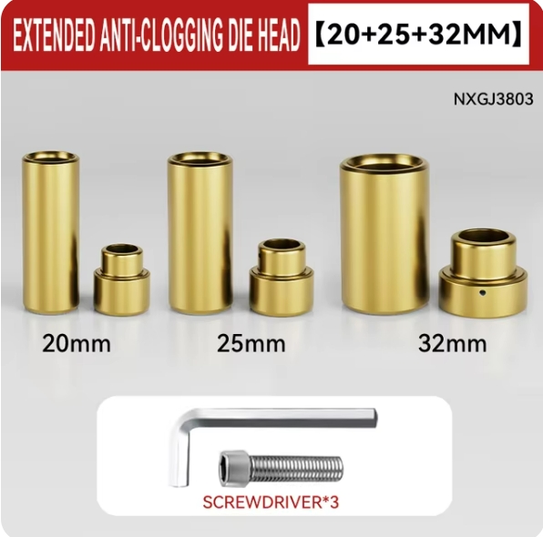 Extended Anti Blocking Mold Head PPR Hot Melt Machine Mold Head PPR Pipe Special Long Hot Melt Hot Melt Head Non smashing Wall E