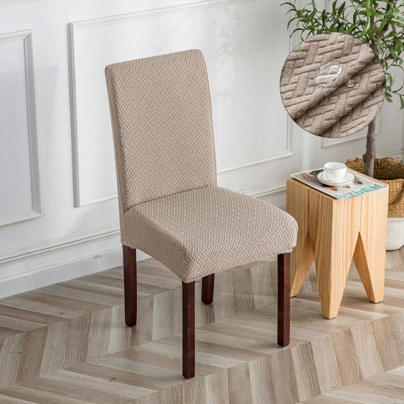 Flower Printing Removable Chair Cover Elastic Slipcover Modern Kitchen Seat Case Stretch Chair
