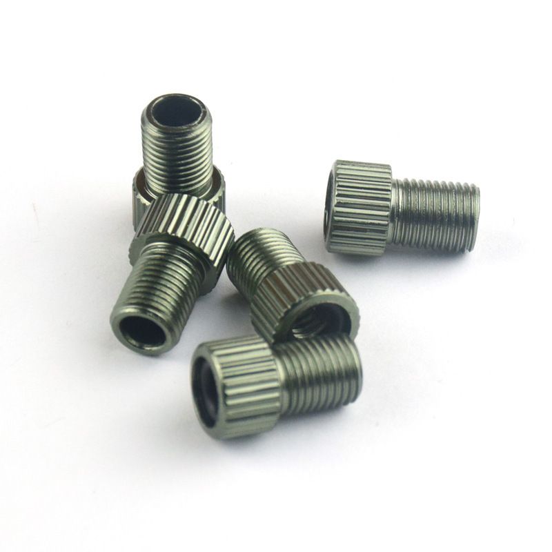 5Pcs Presta Valve Adapter - Convert Presta to Schrader - French/UK to US - Inflate Tire Using Standard Pump or Air Compressor