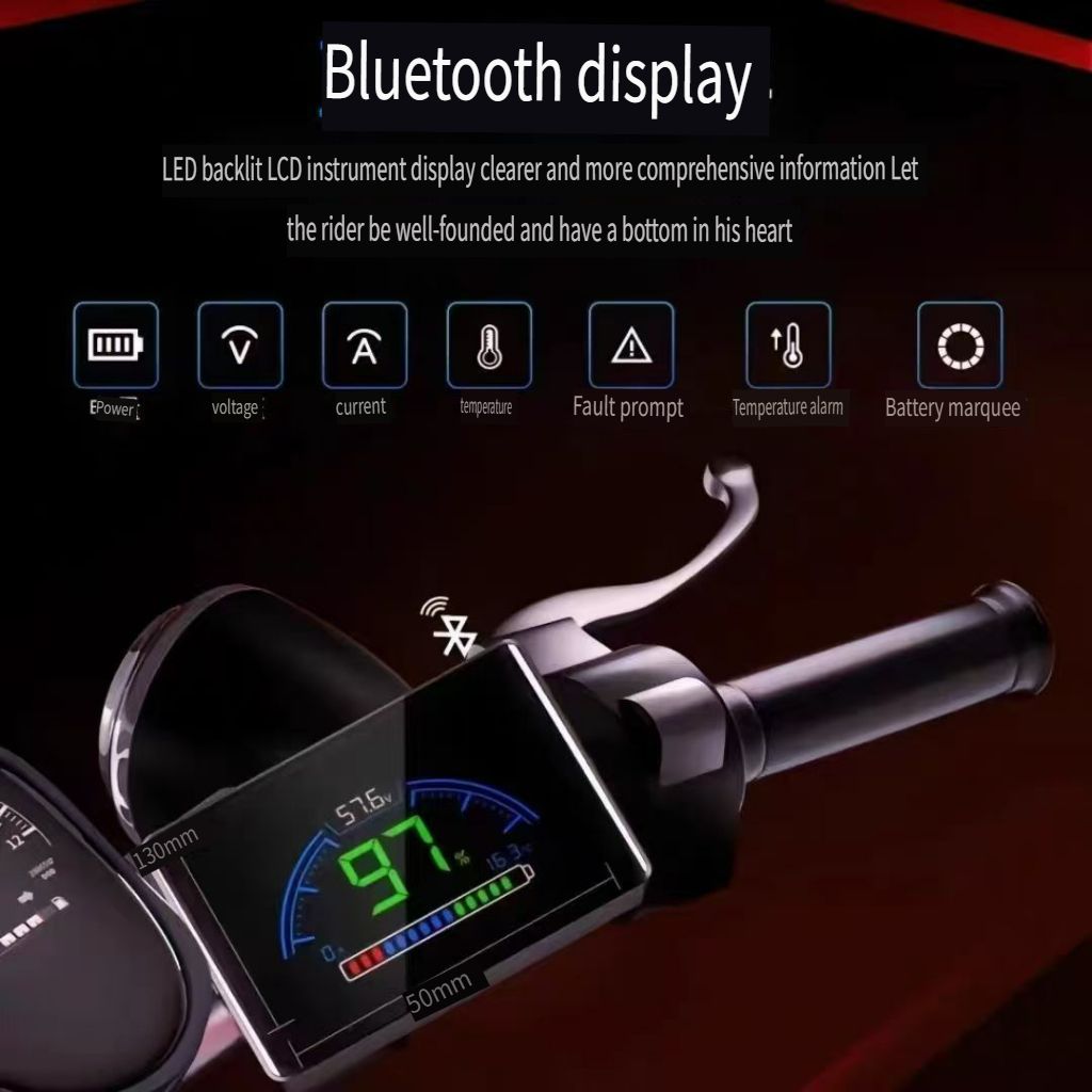 Lithium battery software protection board display screen dedicated 3-24 series power display voltage and power meter