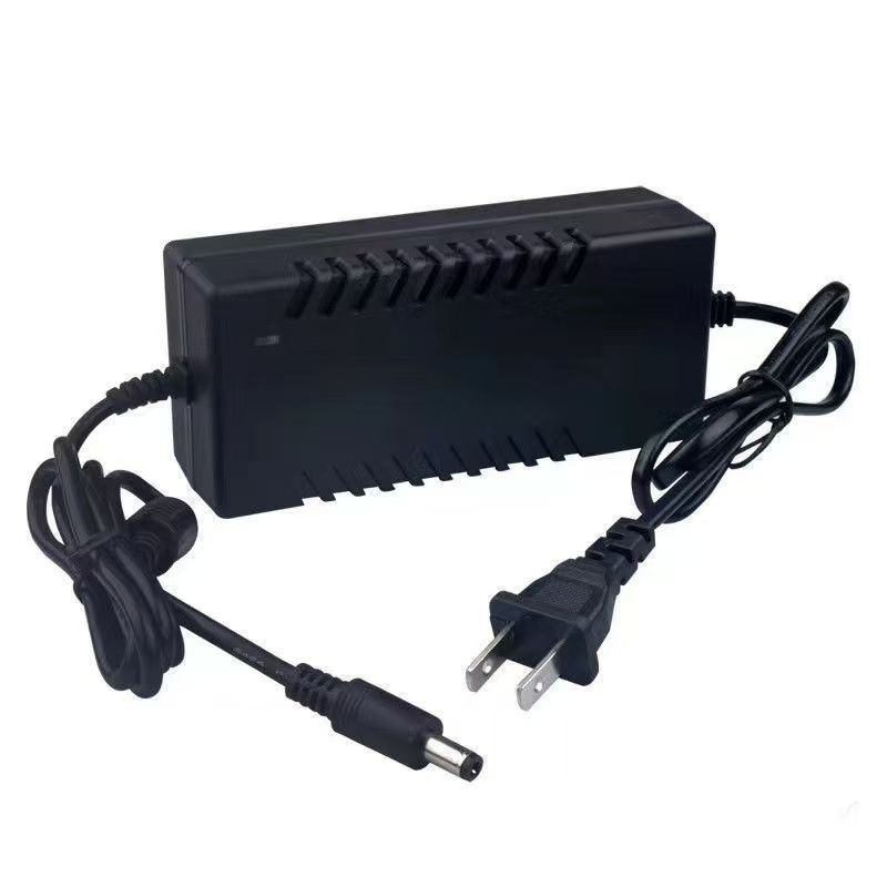 12.6V5A lithium battery charger 12V3A lithium battery 18650 polymer 80A 100AH power charging cable