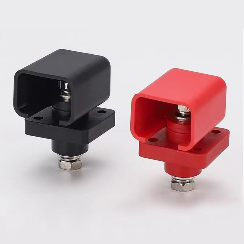 1Pair 100A-300A High Current Energy Storage Battery Terminals Connector Terminal Block Set Electrical Electrician Appliance Part
