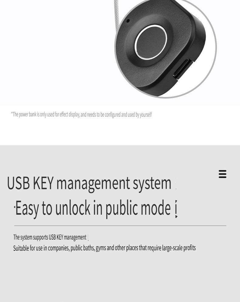 Biometric Fingerprint Lock Black Keyless Cabinet Lock Smart Drawer Locks Anti-theft Door Lock Long Standby Time Door Hardwar