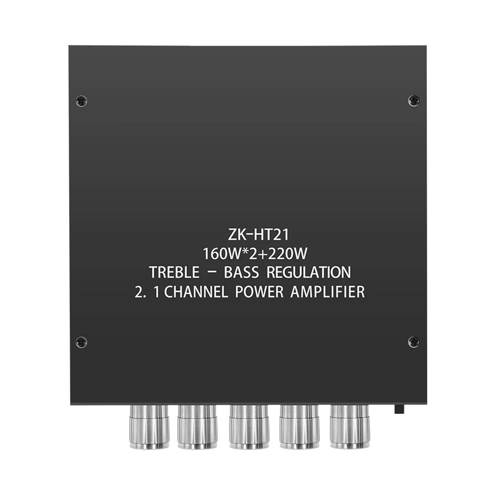 ZK-HT21 Digital Power Amplifier Board Module DC15-36V TDA7498E Stereo Power Amplifier Module AUX/USB Input Bluetooth-Compatible