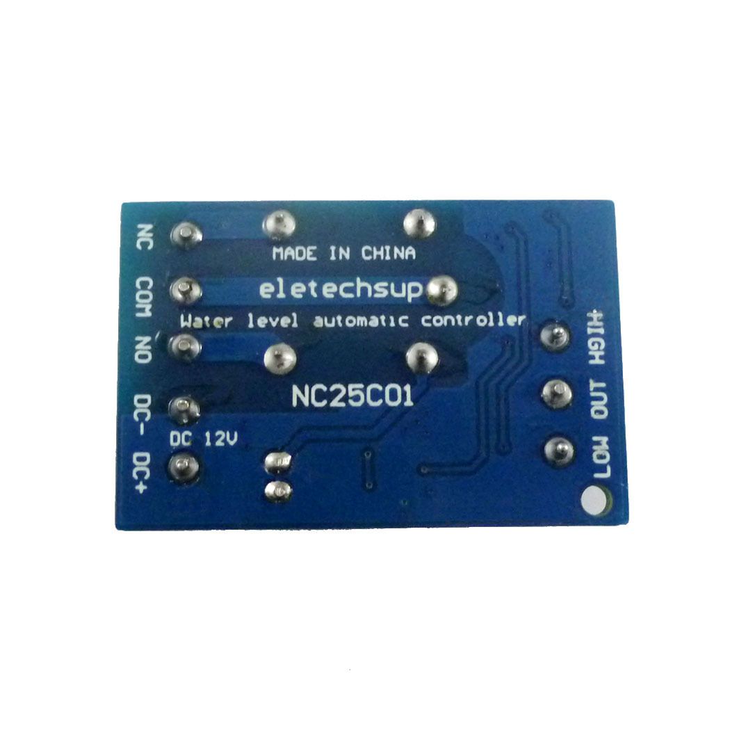 2 in 1 Pump Pour Water Automatic Controller DC 12V Liquid Level Sensor Switch Relay Module for Motor Fish tank Waterhouse Irriga