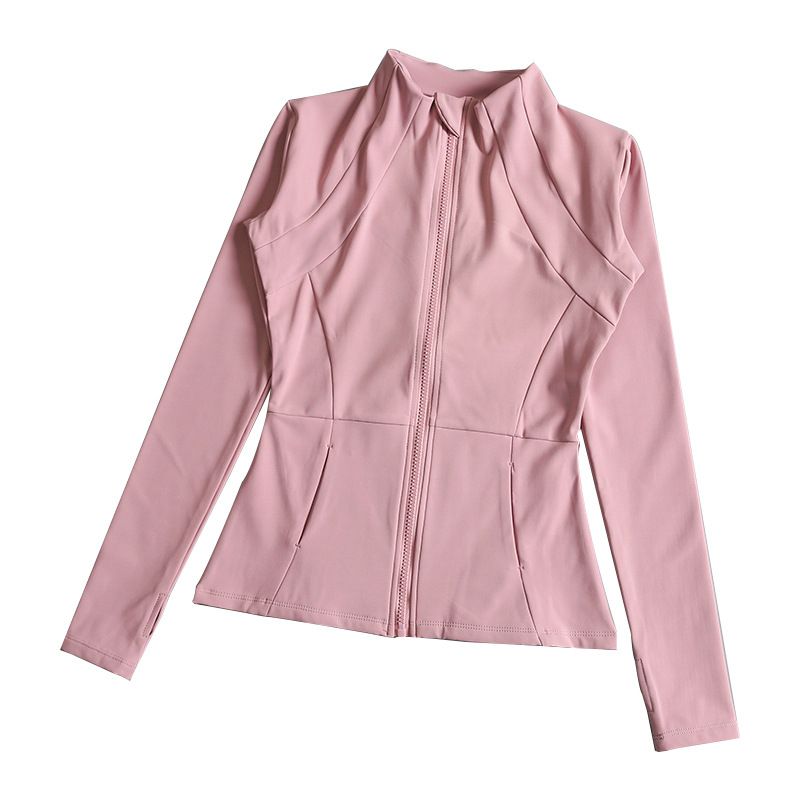 Yoga Clothes Windbreaker Sportswear Woman Running Long Sleeve Sweatshirt Sports Jackets Top Women Workout Tops Activewear