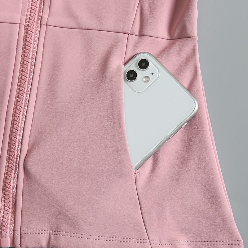 Yoga Clothes Windbreaker Sportswear Woman Running Long Sleeve Sweatshirt Sports Jackets Top Women Workout Tops Activewear
