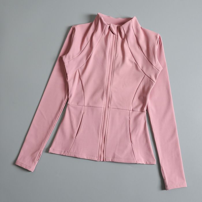 Yoga Clothes Windbreaker Sportswear Woman Running Long Sleeve Sweatshirt Sports Jackets Top Women Workout Tops Activewear