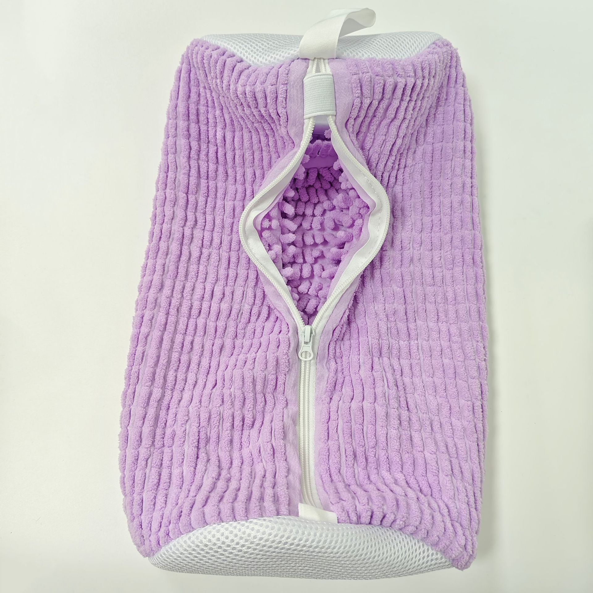 Durable Shoe Washing Machine Bag for All Shoe Types-Yellow with Blue Zipper,Ideal for Sneakers and Casual Shoes,Laundry Wash Bag