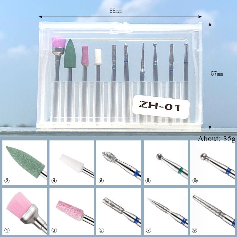 Nail polish head, nail polish, electric nail polish machine tool set Nail Tool Set