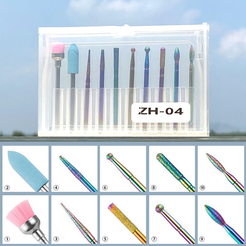 Nail polish head, nail polish, electric nail polish machine tool set Nail Tool Set