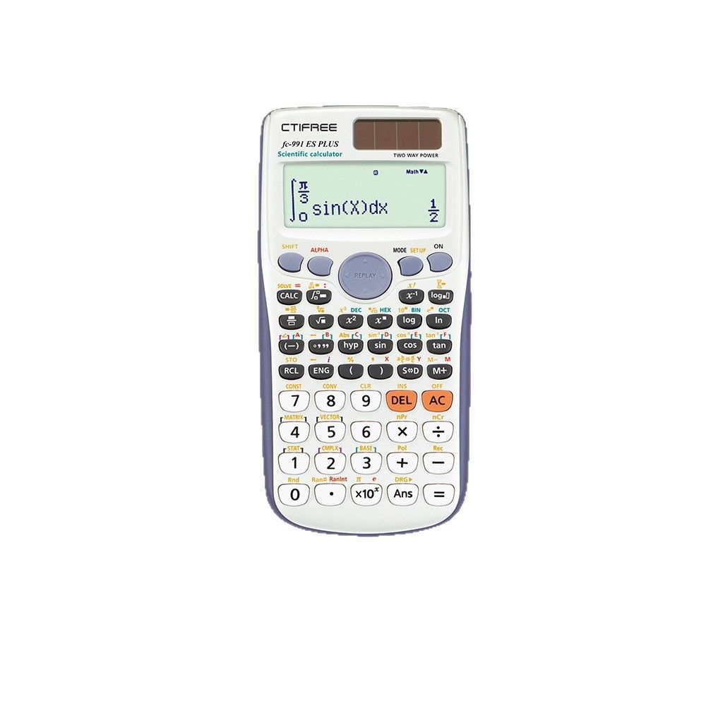 NEW Calculator for Fc-991ES-PLUS Original Scientific Calculator 417 Functions For High School University Students Office Coin Battery