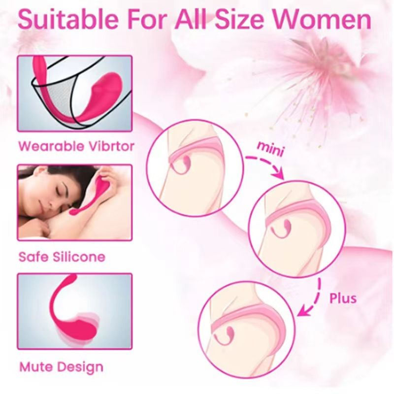 Wearable Wireless Vibrator Basic APP Version Smart Long Distance Remote Control Dildo Kegel Ball Adult Sex Toy for Women