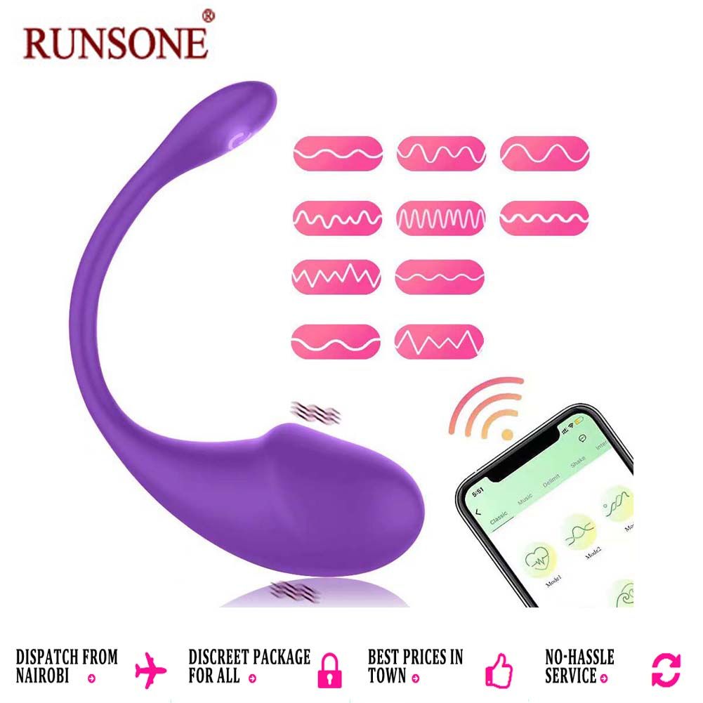 Wearable Wireless Vibrator Basic APP Version Smart Long Distance Remote Control Dildo Kegel Ball Adult Sex Toy for Women